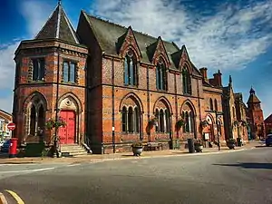 Sandbach Literary Institution, George Gilbert Scott, 1857