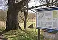 Entrance to the nature reserve