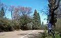 West end at entrance to Palomar Mountain State Park