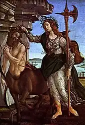 Botticelli, Pallas and Centaur (1482–83)