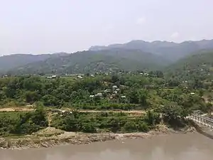 Sankhar view from Gandakidhik, Palpa