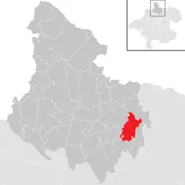 Location in the district