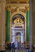 Iconostasis of one of the side chapels