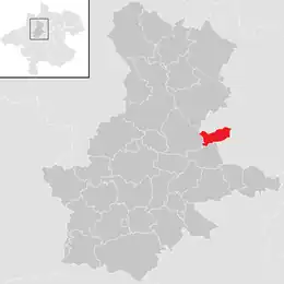 Location in the district