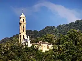 The church of Saint-André, in Sant'Andréa-di-Bozio