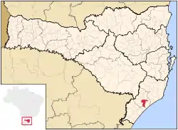 Location in Brazil