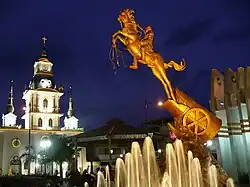 Main square in Santa Rosa