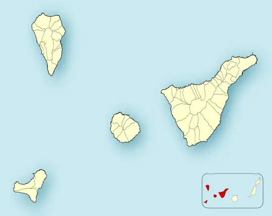 Vilaflor is located in Province of Santa Cruz de Tenerife