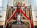 High altar statue of Jesus