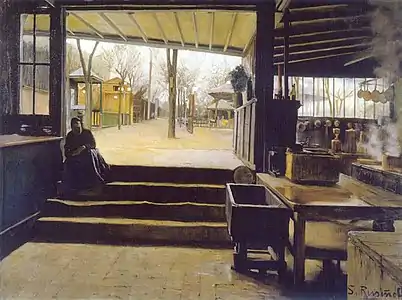 Santiago Rusiñol – Laboratory of La Galette