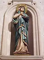 Statue of Our Lady of Sorrows.