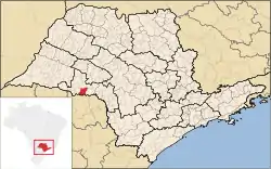 Location in São Paulo  state