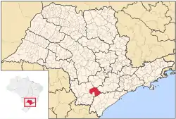 Location in São Paulo  state