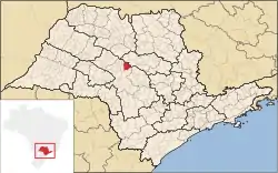 Location in São Paulo  state