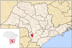 Location in São Paulo  state