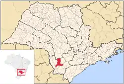 Location in São Paulo  state