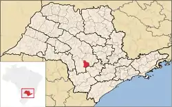 Location in São Paulo  state