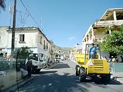 Main street in São Domingos