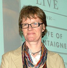 Sarah Bakewell at the 2010 National Book Critics Circle awards.