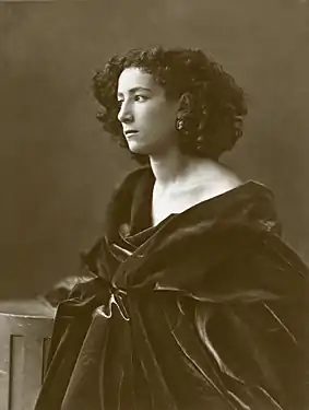 Image 150Sarah Bernhardt, by Nadar (restored by Yann) (from Portal:Theatre/Additional featured pictures)