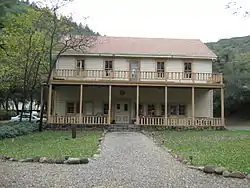 Century-old building in Saratoga Springs