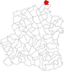 Location in Teleorman County