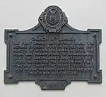 Church HRMC historical marker