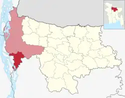 Location of Sarishabari