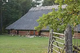 The oldest farmstead in the museum: Sassi Jaani (18-19th. century)