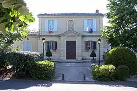 The town hall in Sauternes