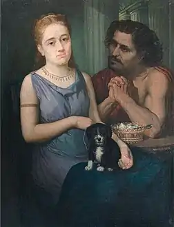 Self-portrait with Fiancée(Ana Dăncilă)