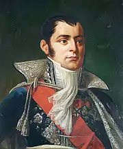 Portrait of Anne Jean Marie René Savary in diplomatic uniform