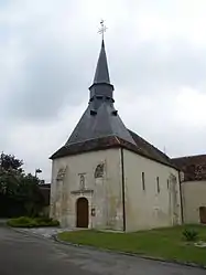 The church in Savigny-en-Septaine