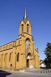 The church in Savigny