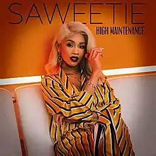 Official cover art for the album featuring a photograph of Saweetie. This version does not include the Parental Advisory warning label.