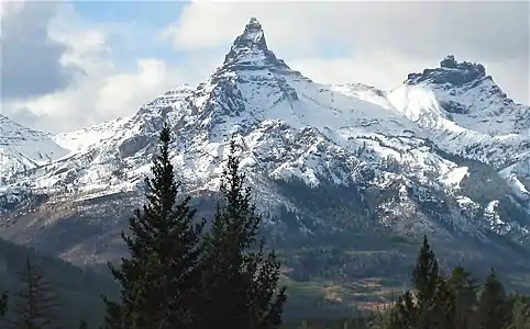 226. Pilot Peak is near the northeast corner of Yellowstone National Park in Wyoming.