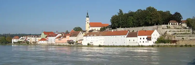 Schärding at the Inn River