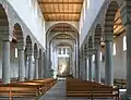 Cathedral interior of Münster Schaffhausen