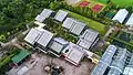 The greenhouses of the Botanical Garden of the CAU