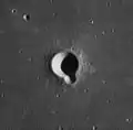 Lunar Orbiter 4 image of Schiaparelli C