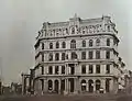 Staats-Zeitung Building (c. 1873). Demolished for construction of the approach to the Brooklyn Bridge.