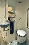 Bathroom in sleeping car (Comfortline Deluxe)