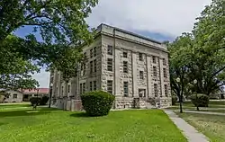 Schleicher County Courthouse in Eldorado