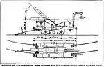 A line drawing of a mle 1916 two-axle carriage.