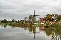 View on the Hulster Molen from the water