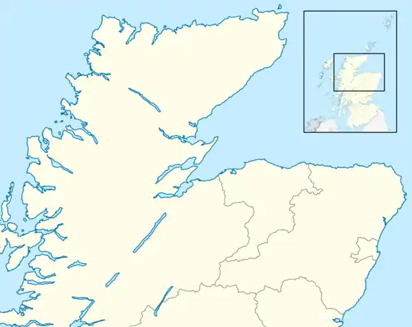 2021–22 Highland Football League is located in Scotland North