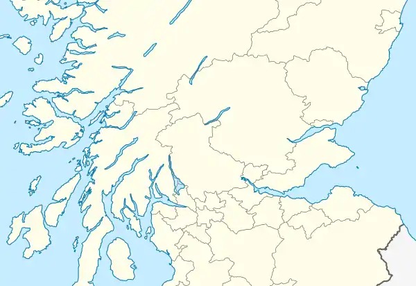 2018–19 Scottish Premiership is located in Scotland Central Belt