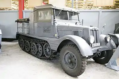 German Sd.Kfz. 11 half-track