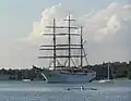 Sea Cloud II in Pula, Croatia, 2011