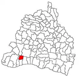 Location in Dolj County